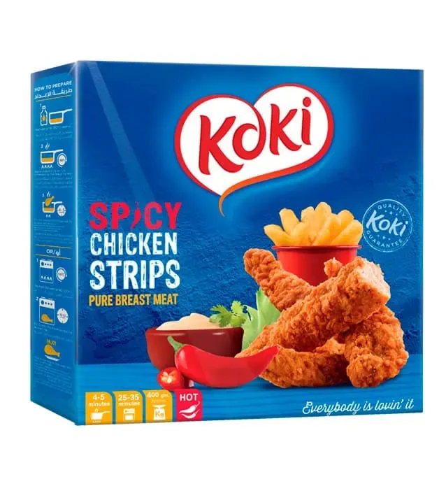 Spicy Chicken Strips 400gm