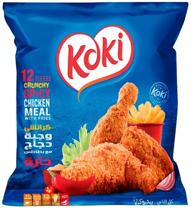 Spicy Crunchy Chicken Meal 12 Pieces With Free Fries 1