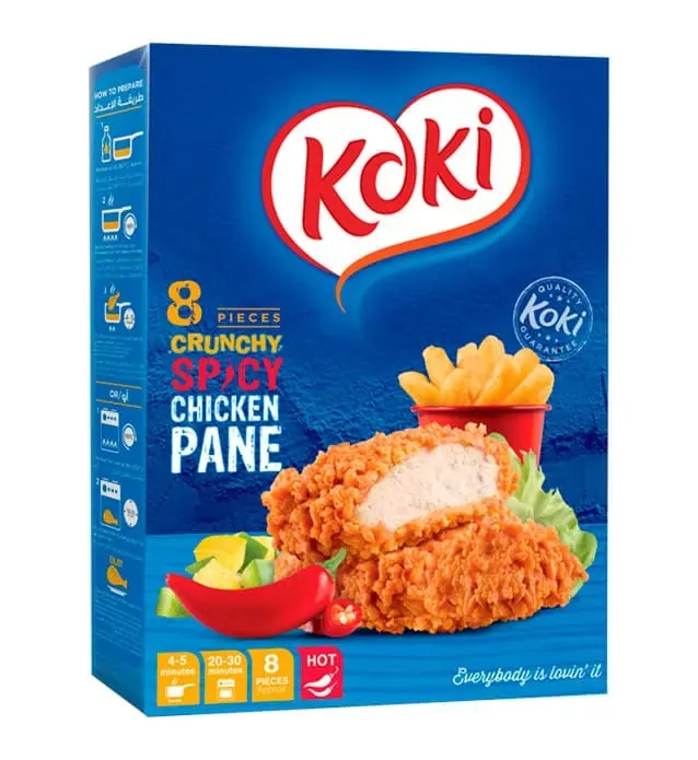 Spicy Crunchy Chicken Pane 8 Pieces 1